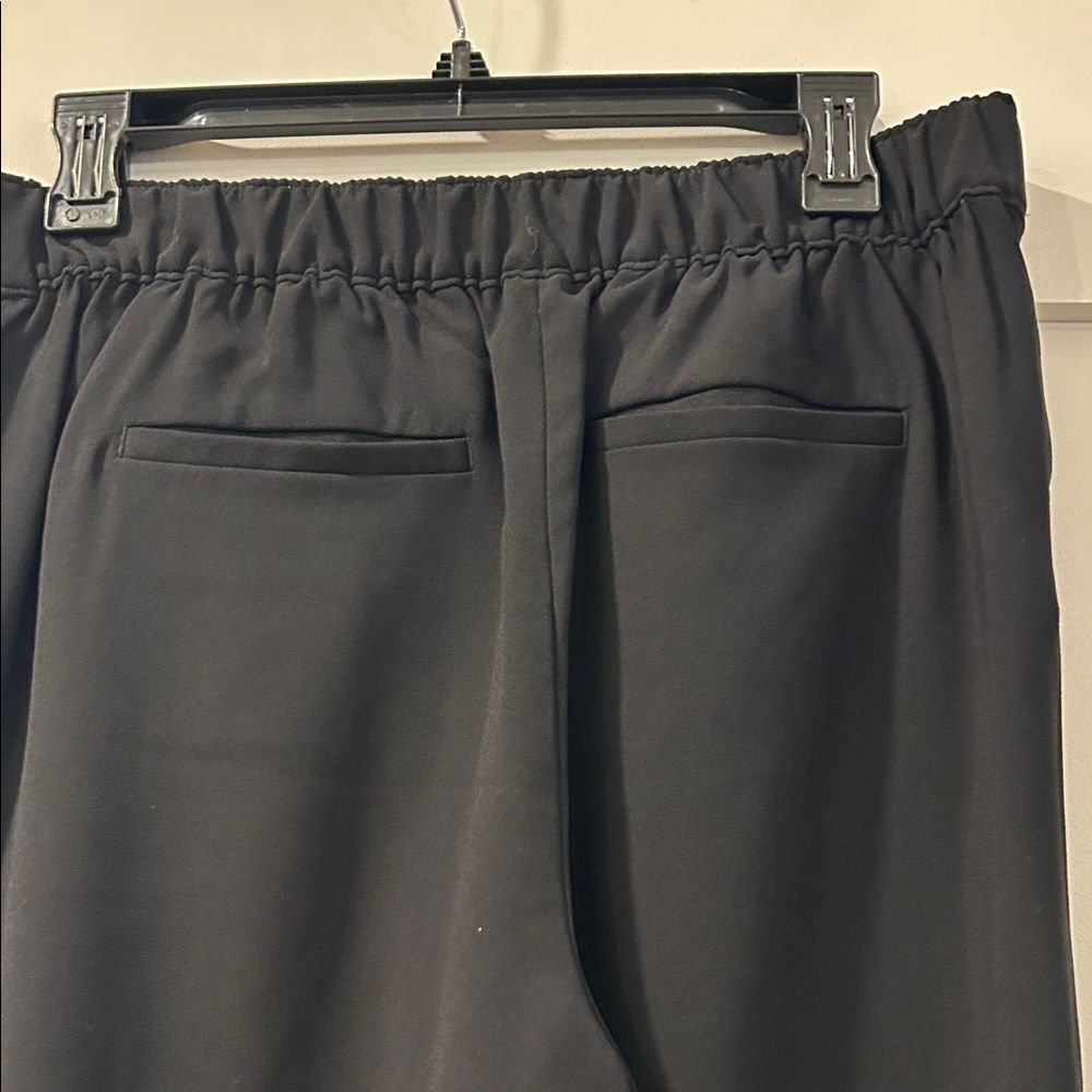 NWT LOFT Black Wide-Leg Trousers, Size Medium - Picture 5 of 10